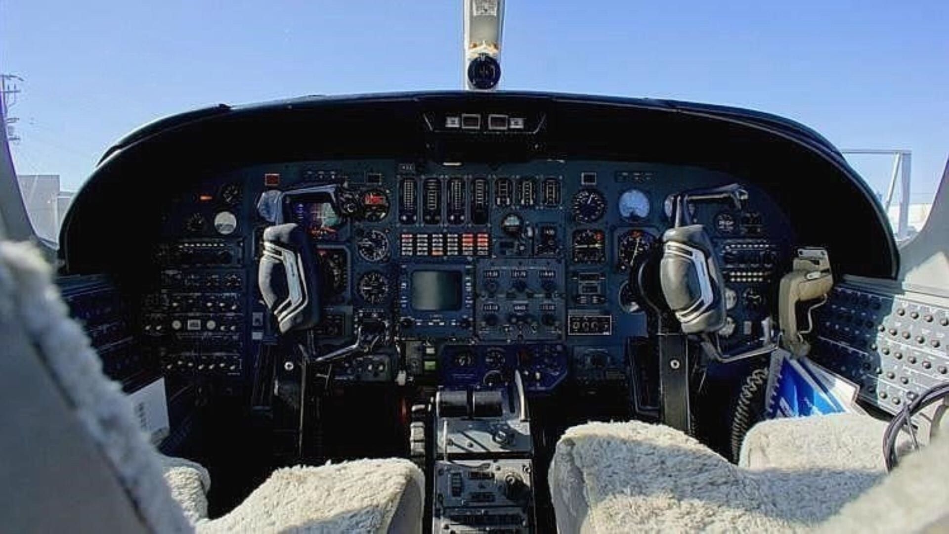1977 Cessna Citation C500: Flight deck – Sperry SPZ-500C IFCS / Pro Line