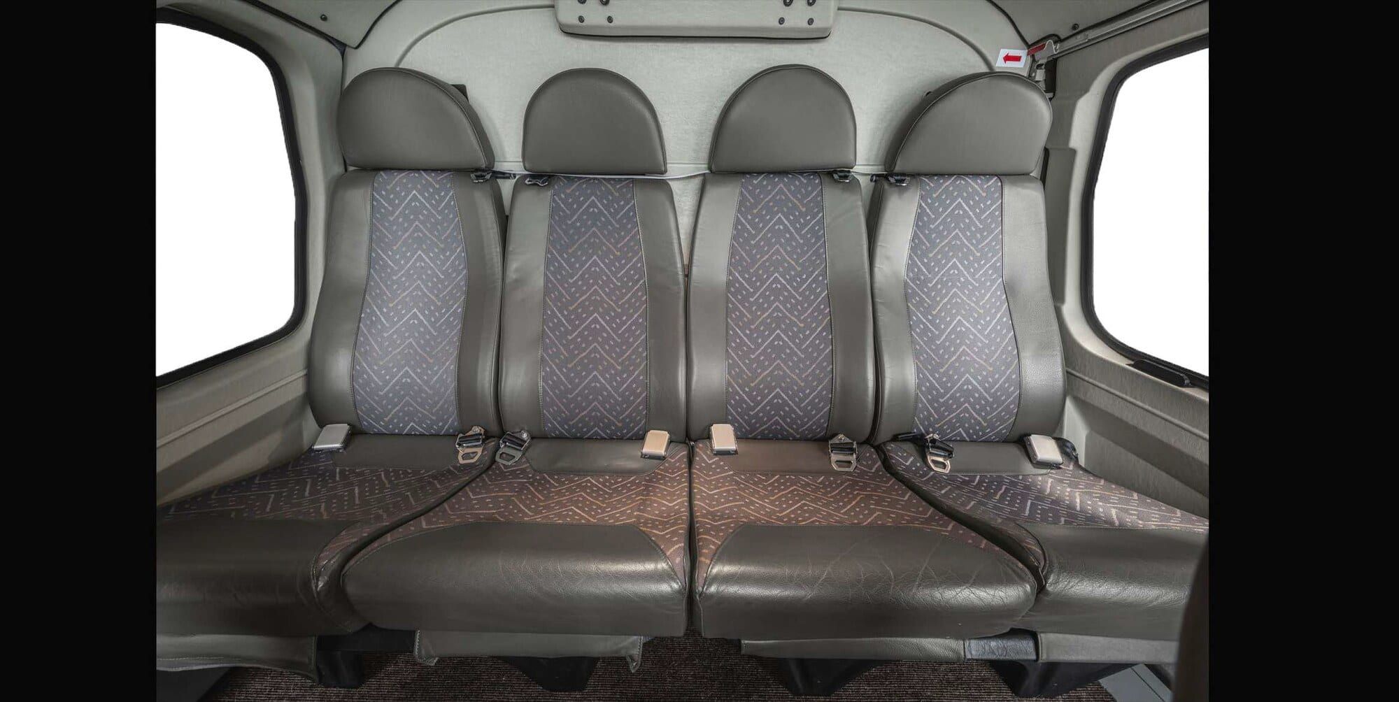 2008 Eurocopter AS350B3+: Rear bench