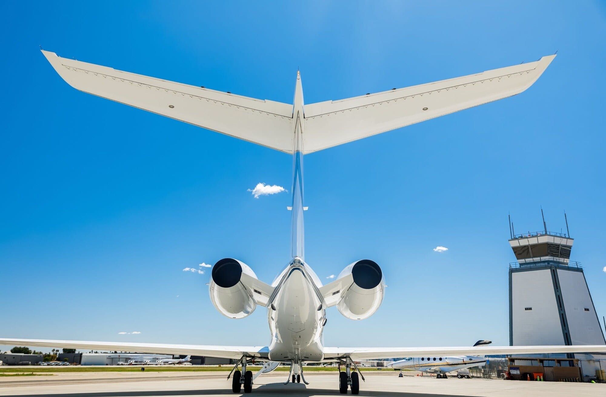1997 Gulfstream GV: Tail-on